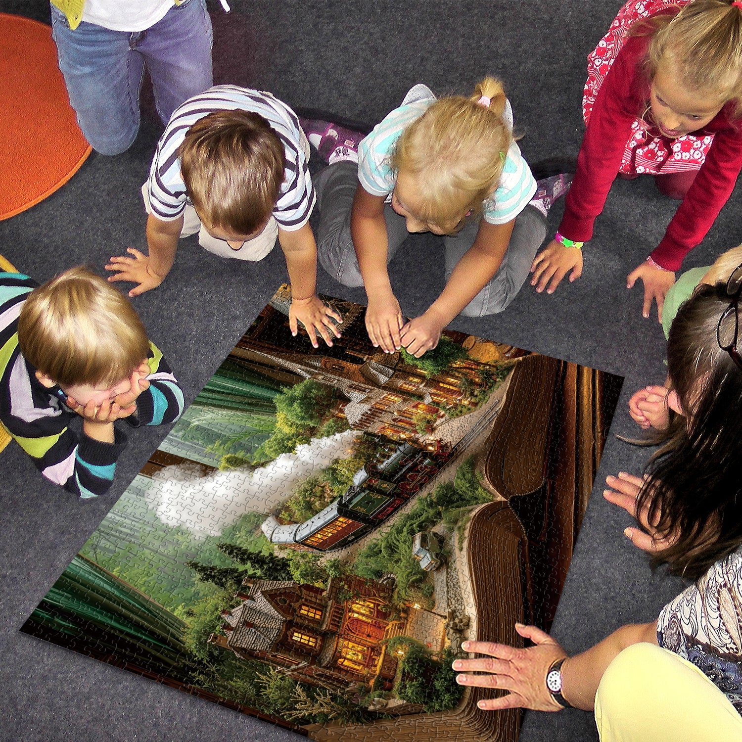 Durch die Seiten Puzzle 1000 Teile