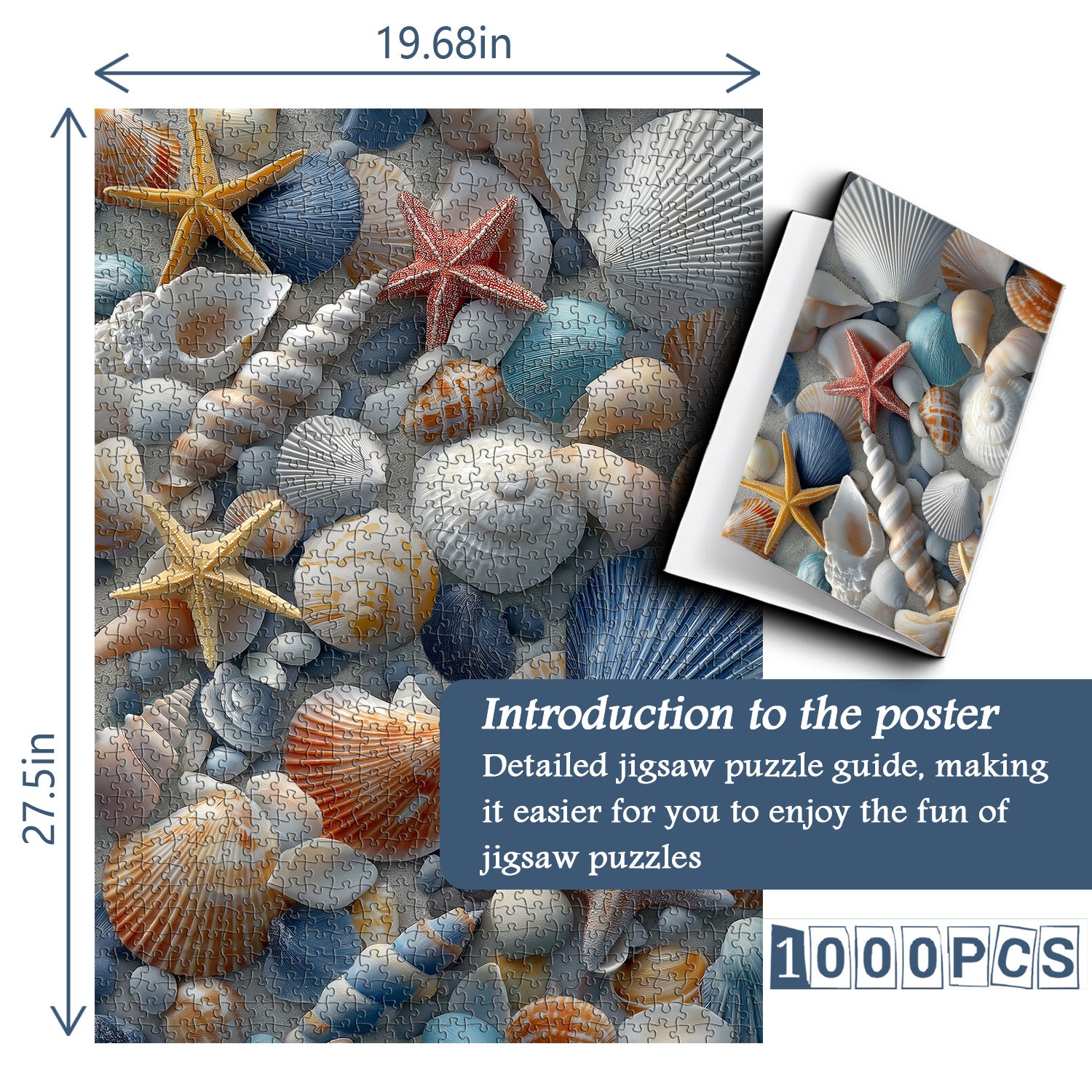 Schätze des Meeres Puzzle 1000 Teile