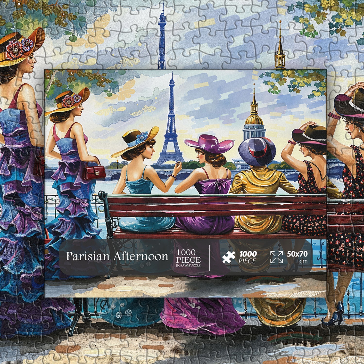 Parisian Afternoon Jigsaw Puzzle 1000 Pieces