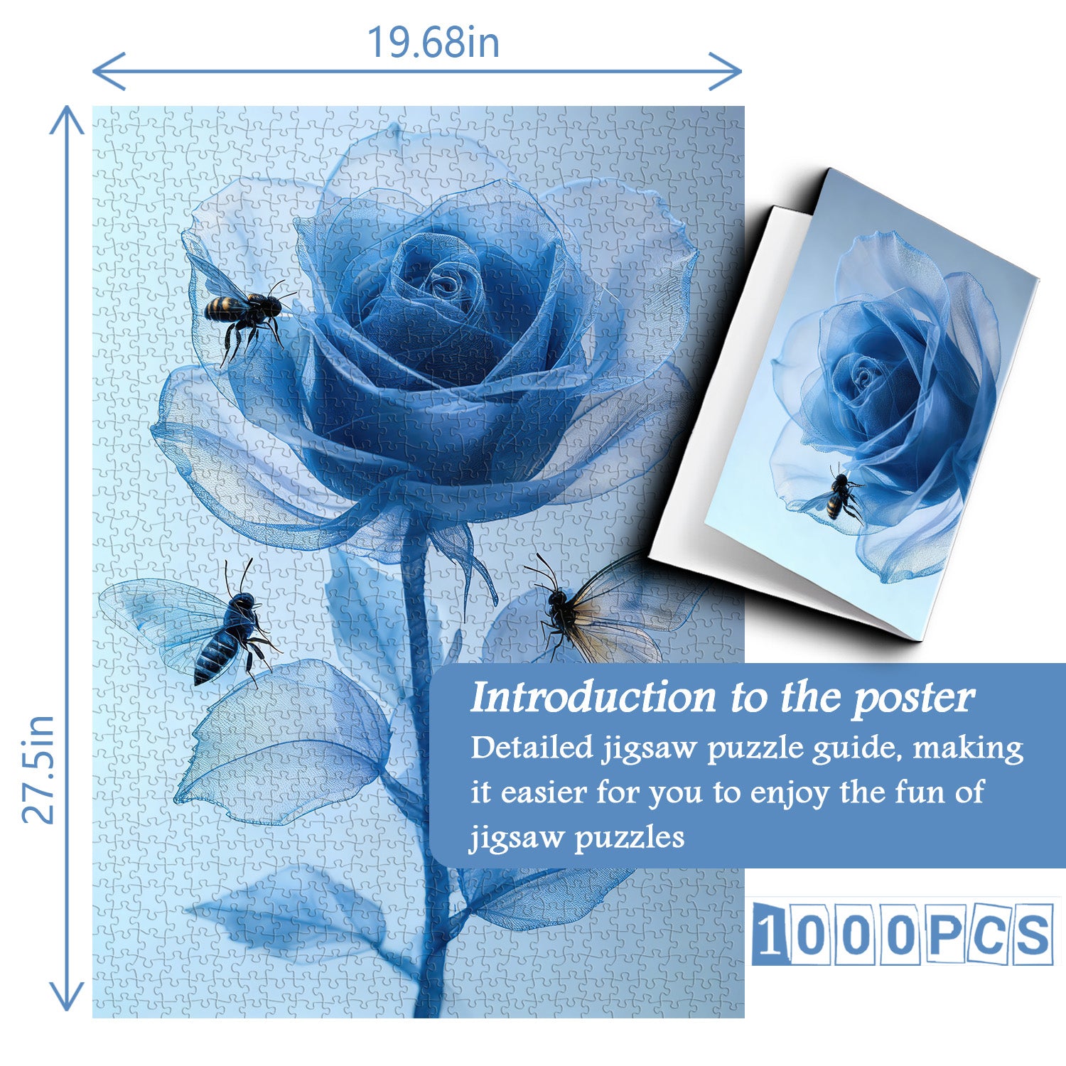 Azure Harmony Puzzle 1000 Teile