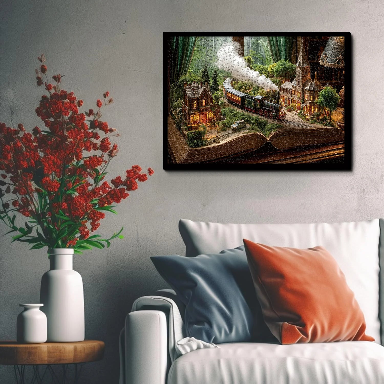 Durch die Seiten Puzzle 1000 Teile