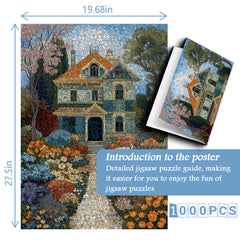 Garden Cottage Jigsaw Puzzle 1000 Pieces