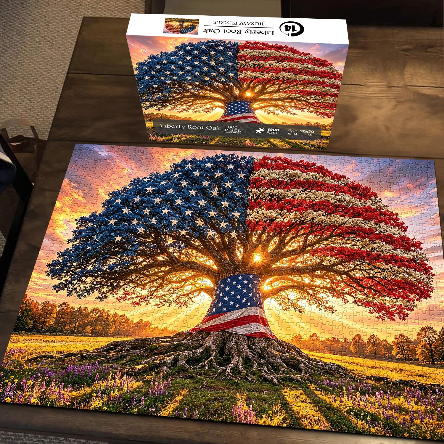 Liberty Root Oak Jigsaw Puzzle 1000 Pieces