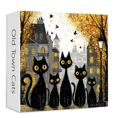 Old Town Cats Puzzle 1000 Teile
