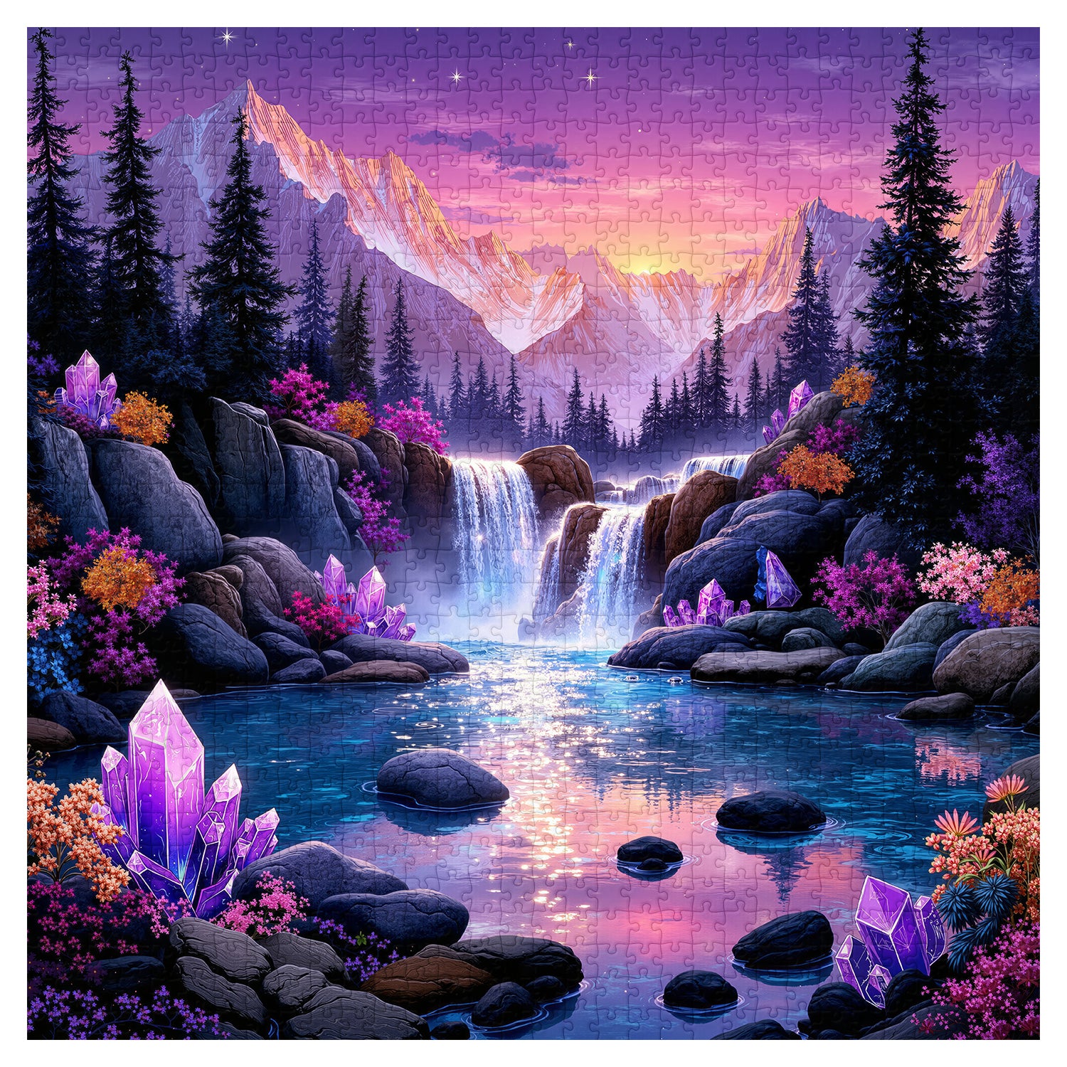 Amethyst Secret Realm Puzzle 1000 Teile