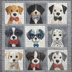 Patchwork Dog Art Jigsaw Puzzle 1000 Pieces