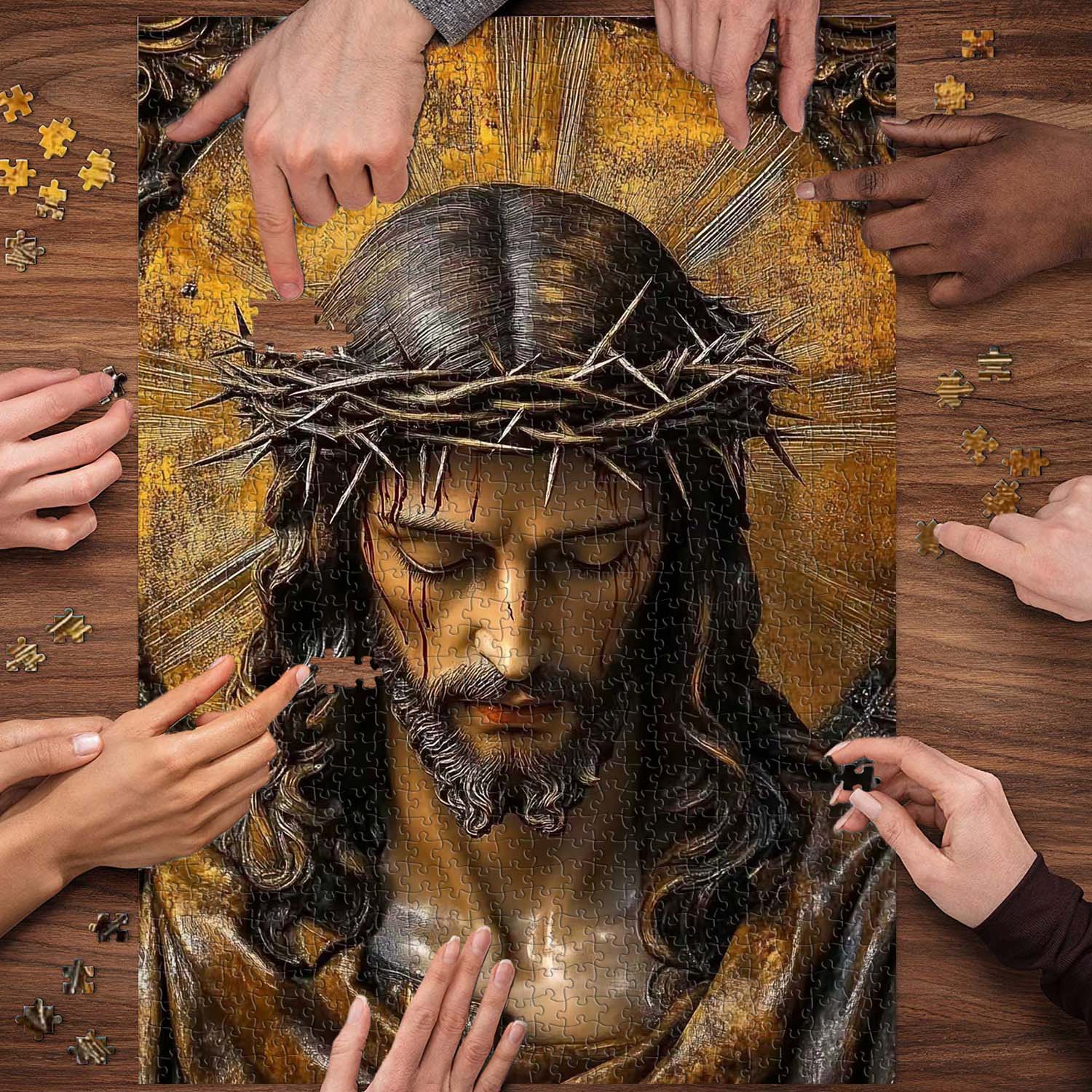 The Suffering Savior Jigsaw Puzzle 1000 Pieces