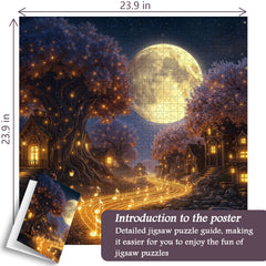 Mondflüsterpfad-Puzzle 1000 Teile