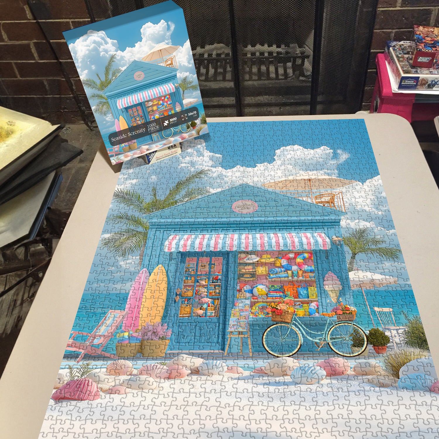 Seaside Serenity Jigsaw Puzzle 1000 Pieces