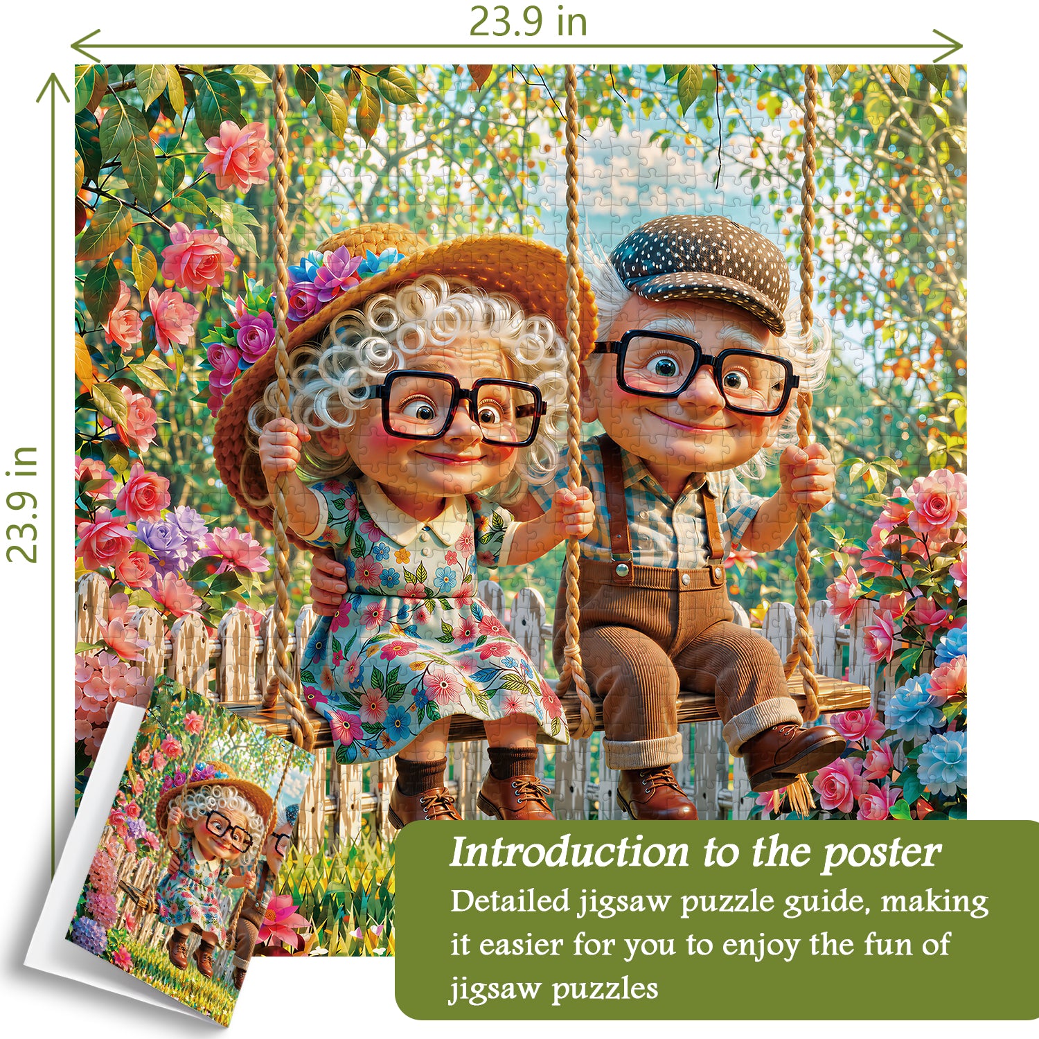 Sweet Swing Puzzle 1000 Teile