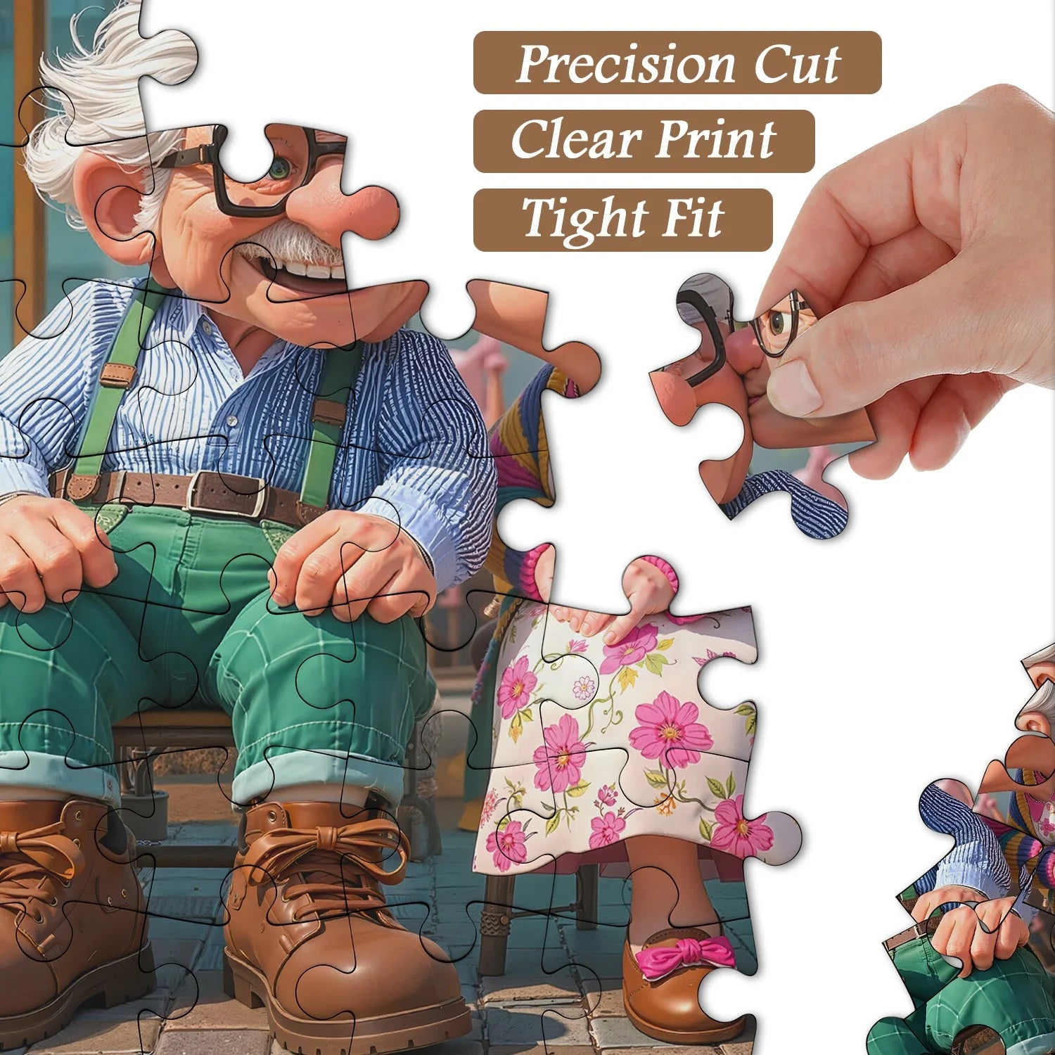 Sweet Café Kiss Puzzle 1000 Teile