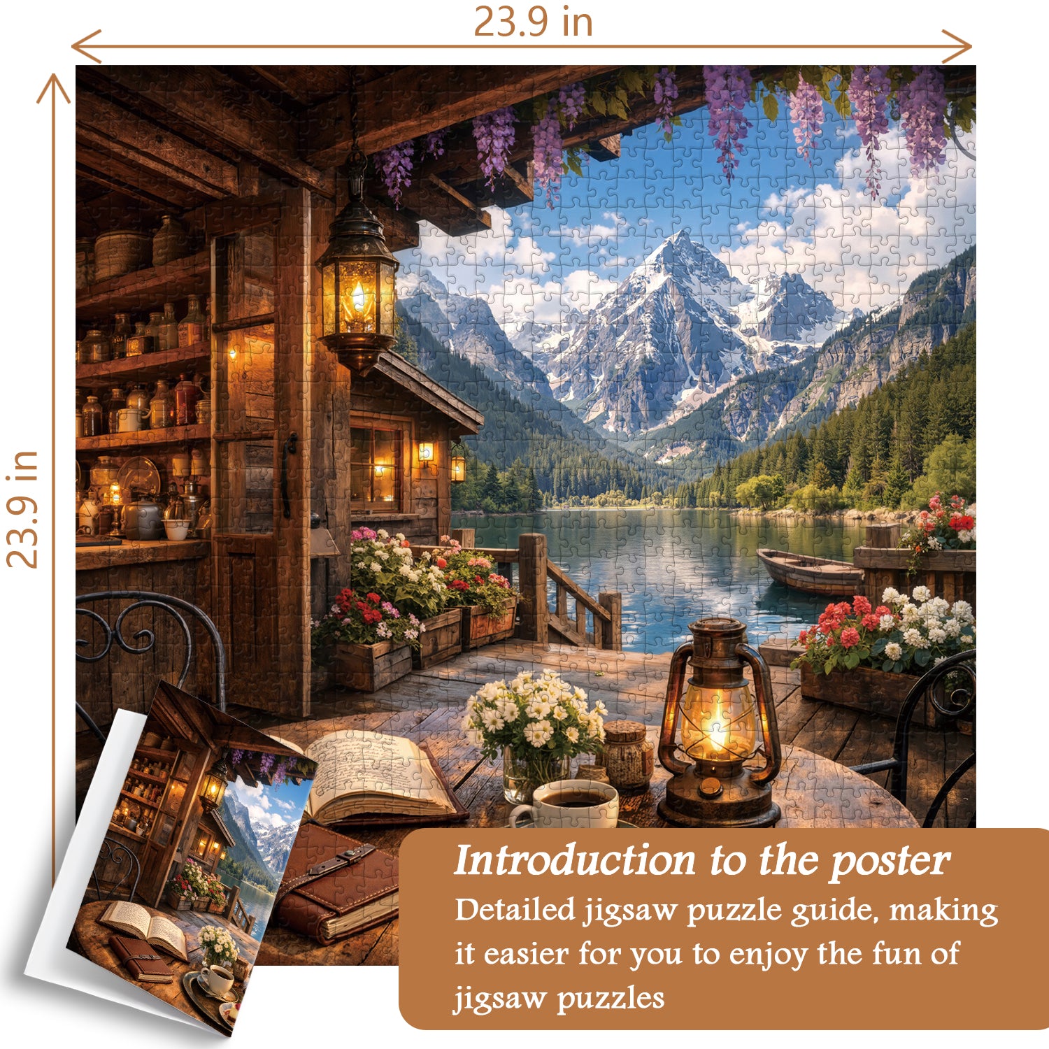 Lakeside Retreat Jigsaw Puzzle 1000 Pieces