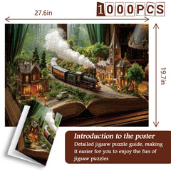 Durch die Seiten Puzzle 1000 Teile