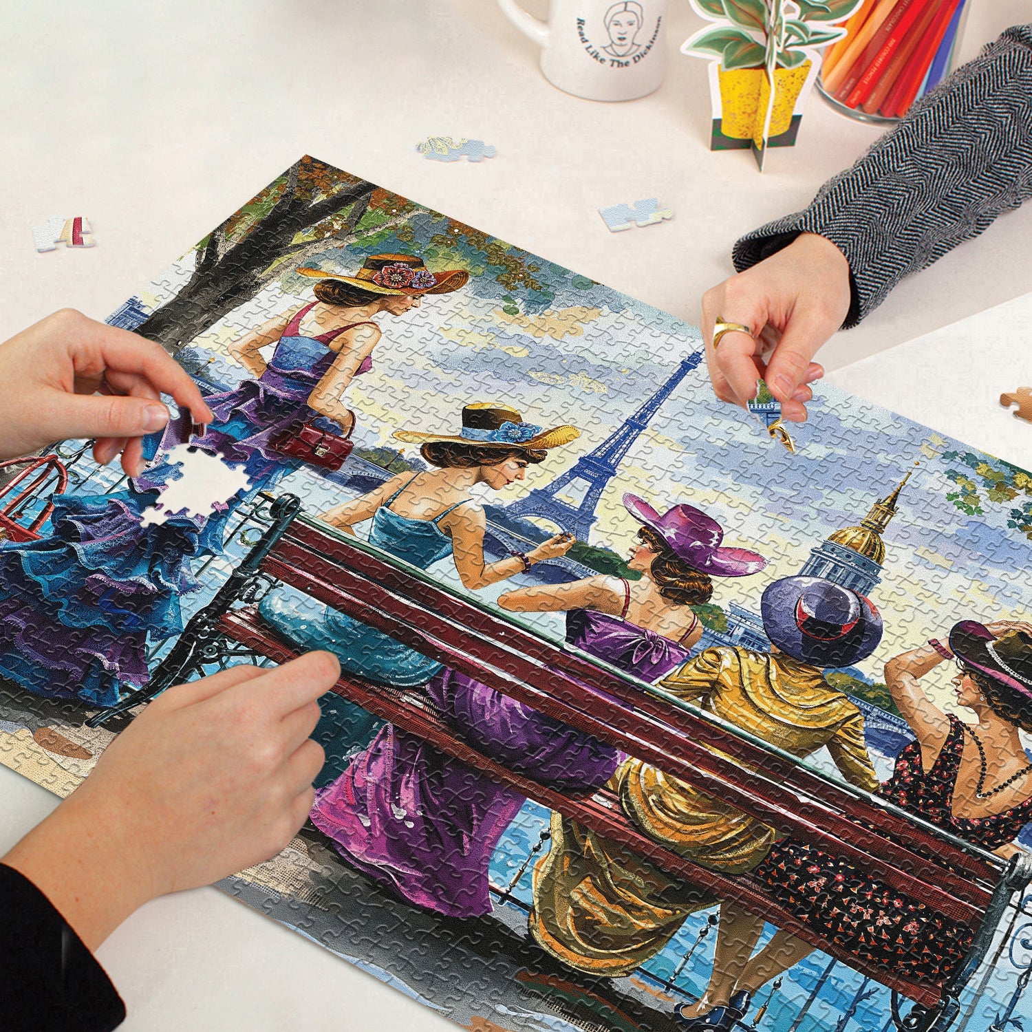 Parisian Afternoon Jigsaw Puzzle 1000 Pieces