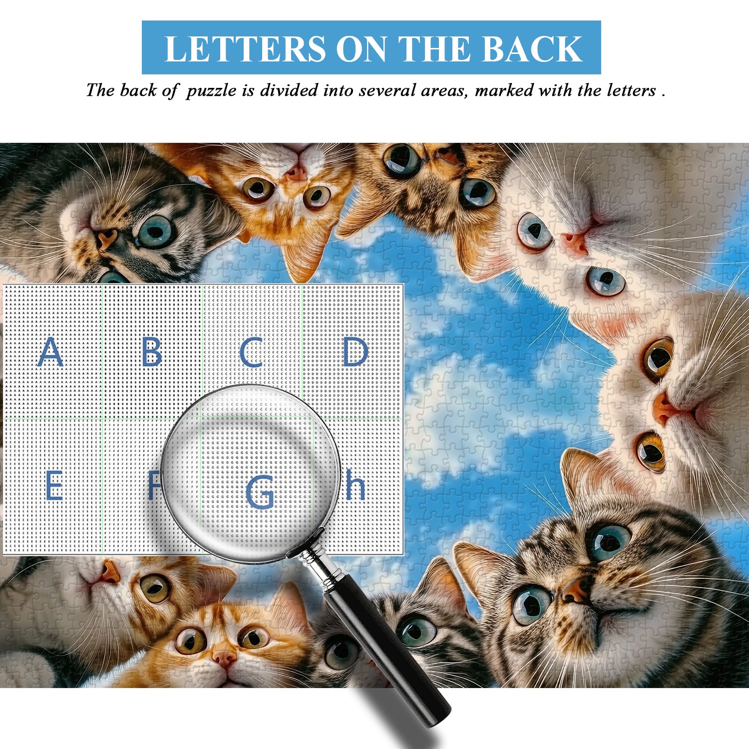 Puzzle mit Katzenbeobachtung, 1000 Teile