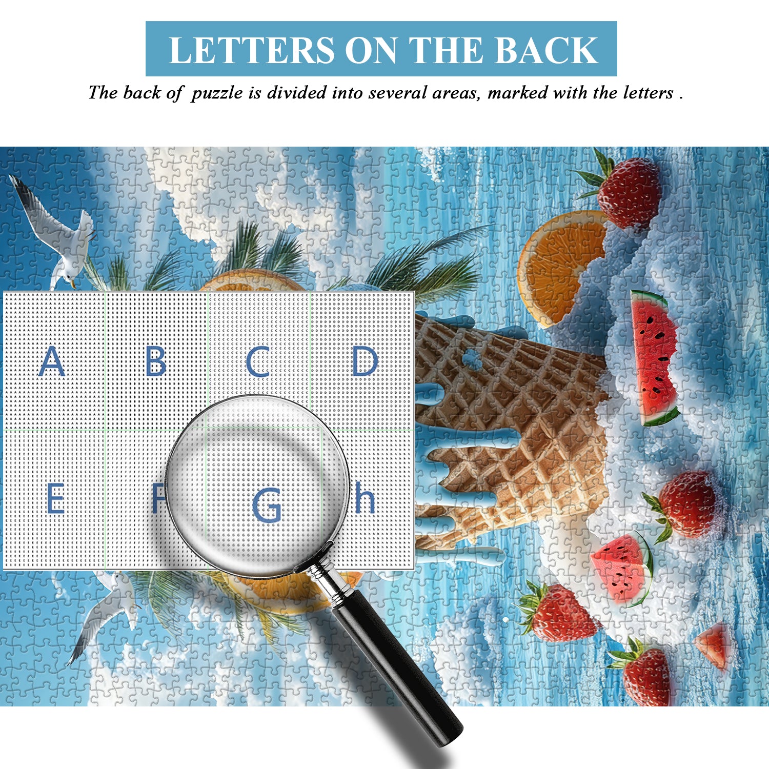 Beachside Ice Cream Jigsaw Puzzle 1000 Pieces