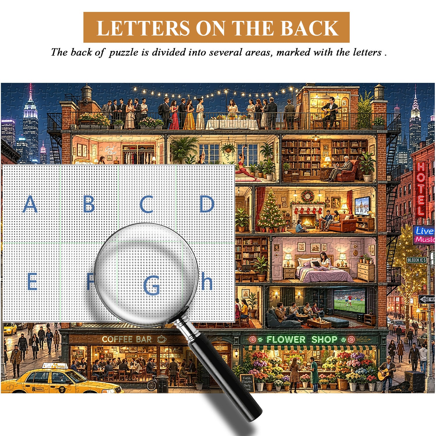 Home in Night Jigsaw Puzzle 1000 Pieces