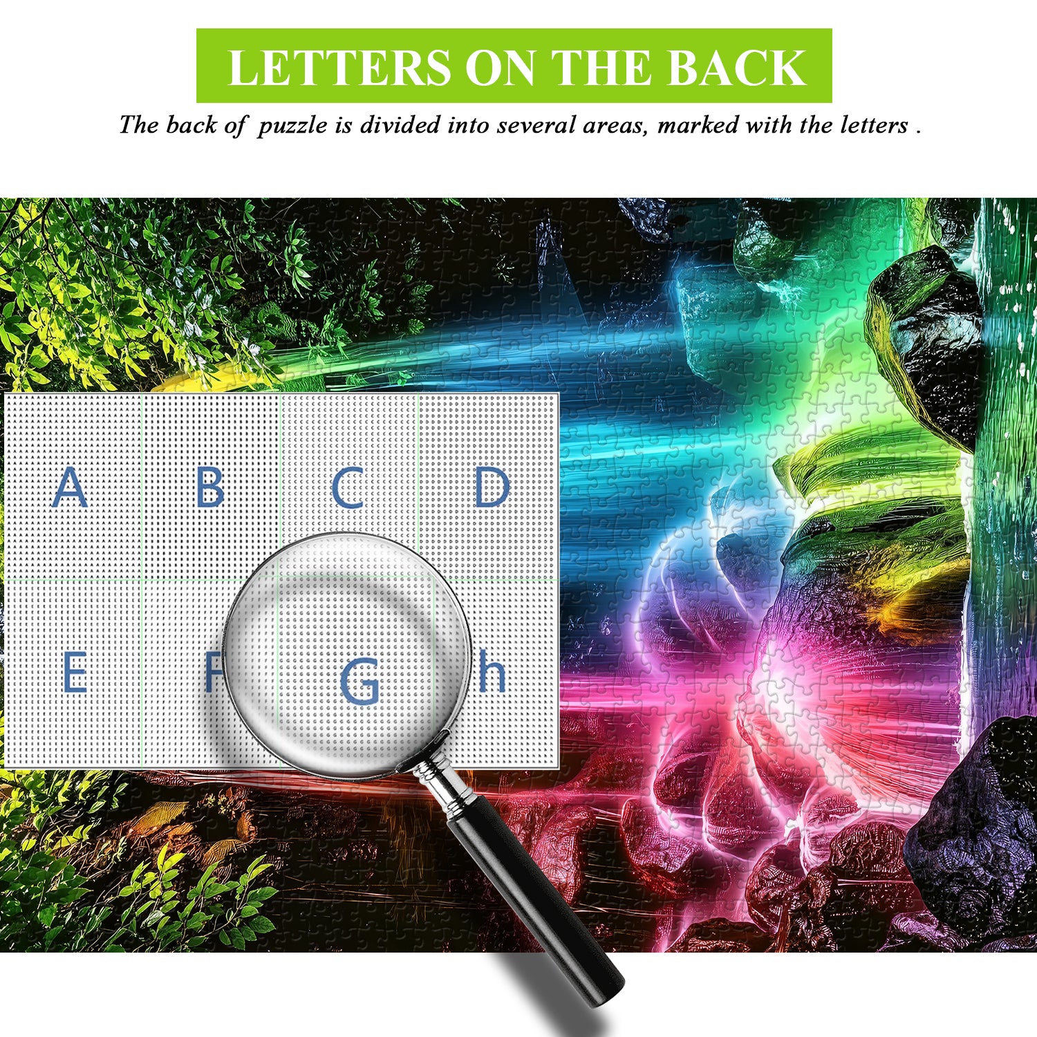 Neon Wildwood Stream Puzzle 1000 Teile
