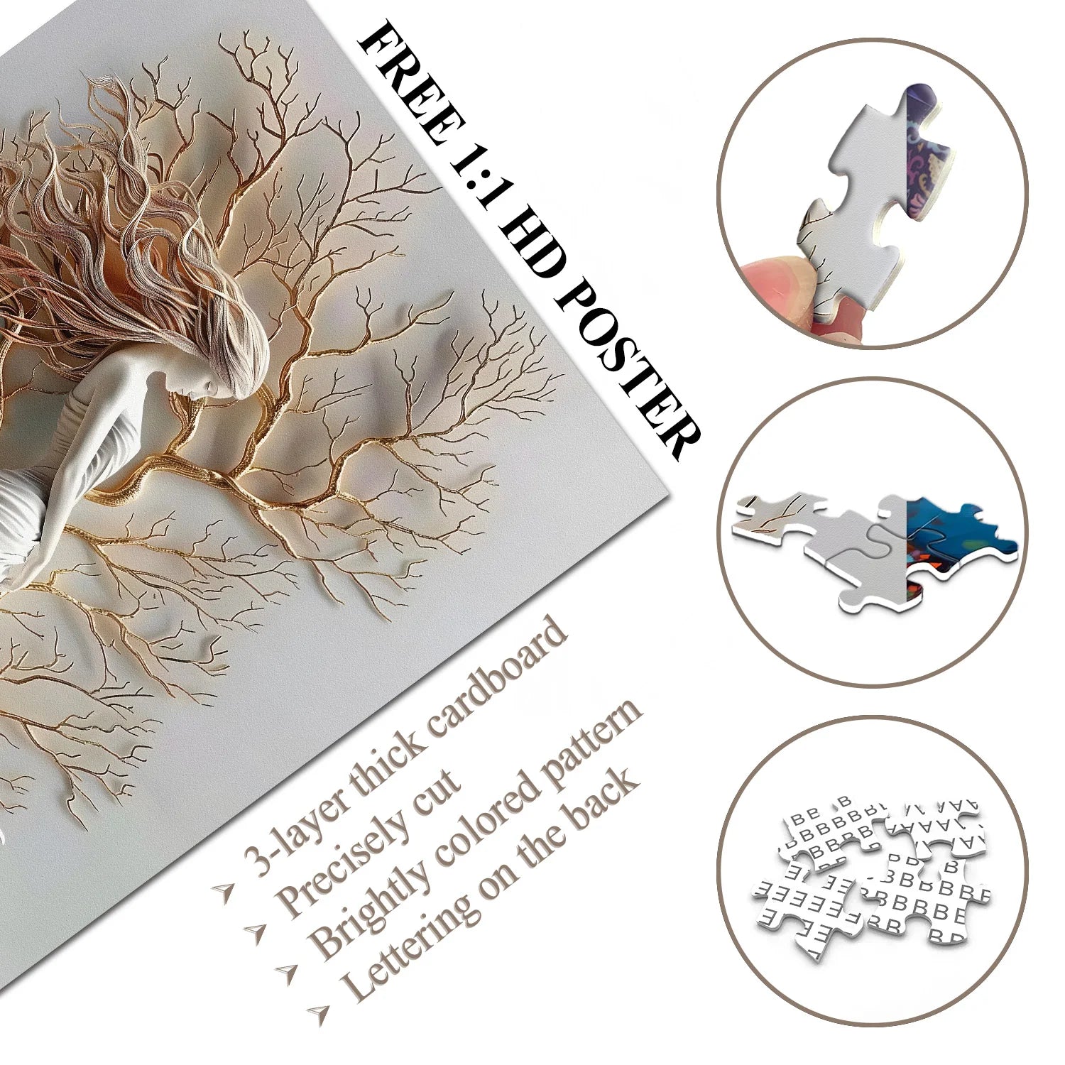 Baumgöttin Puzzle 1000 Teile