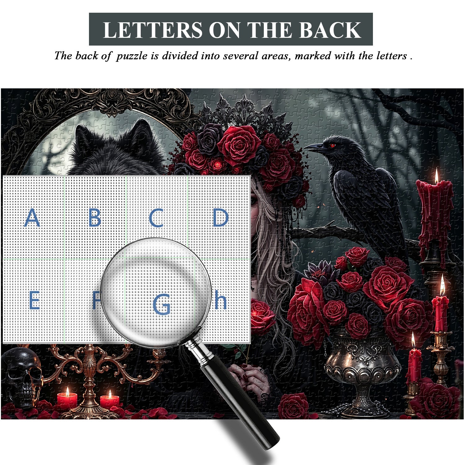 Eternal Night Rose Festival Puzzle 1000 Teile