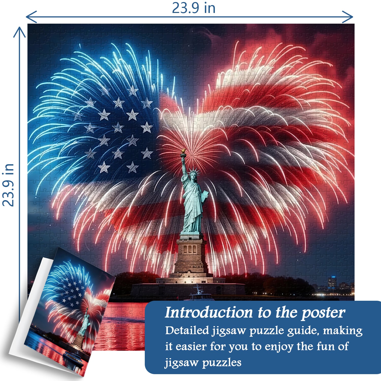 Sterne & Feuerwerk Puzzle 1000 Teile