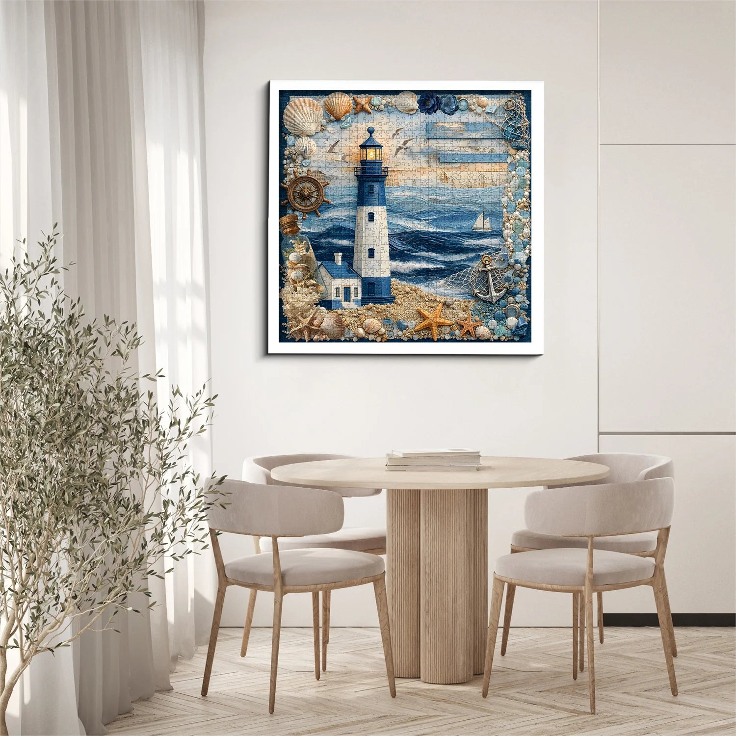 Lighthouse and Sea Jigsaw Puzzle 1000 Pieces
