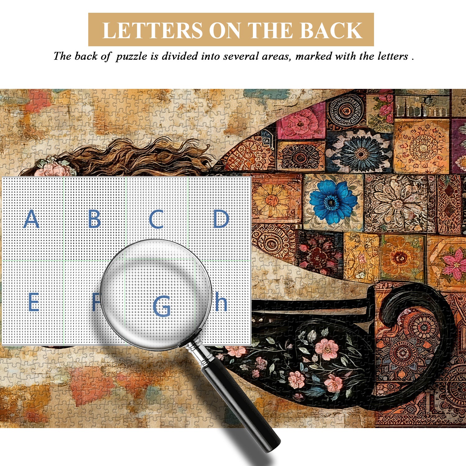 Artistic Boho Muse Jigsaw Puzzle 1000 Pieces