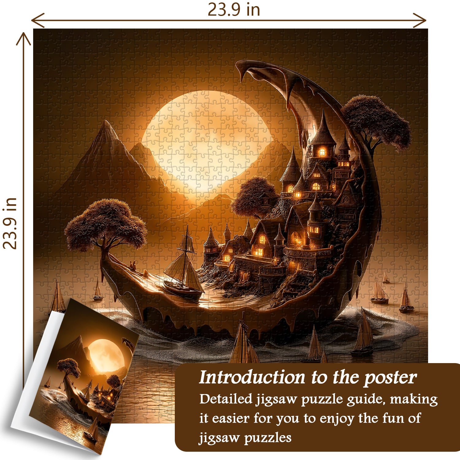 Moonlit Haven Jigsaw Puzzle 1000 Pieces