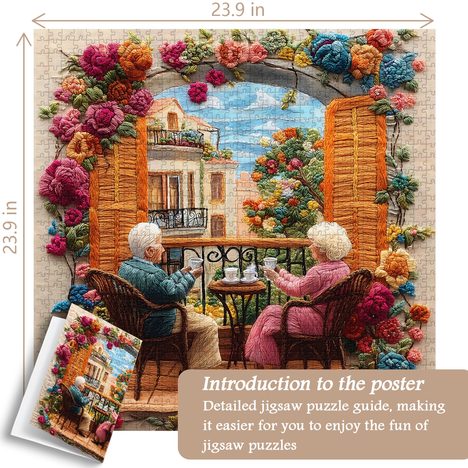 Cozy Afternoon Tea Jigsaw Puzzle 1000 Pieces