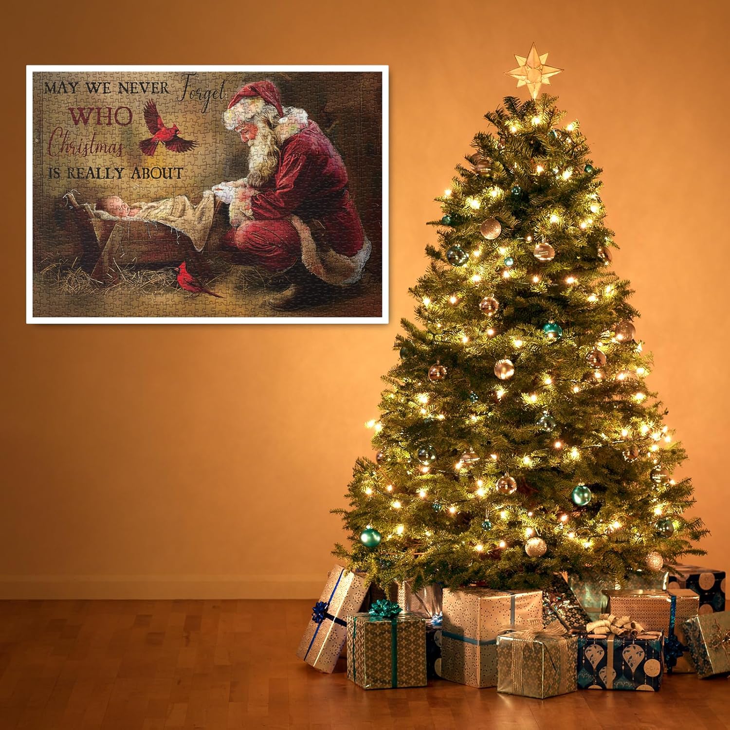 Krippen-Geschenk-Puzzle 1000 Teile