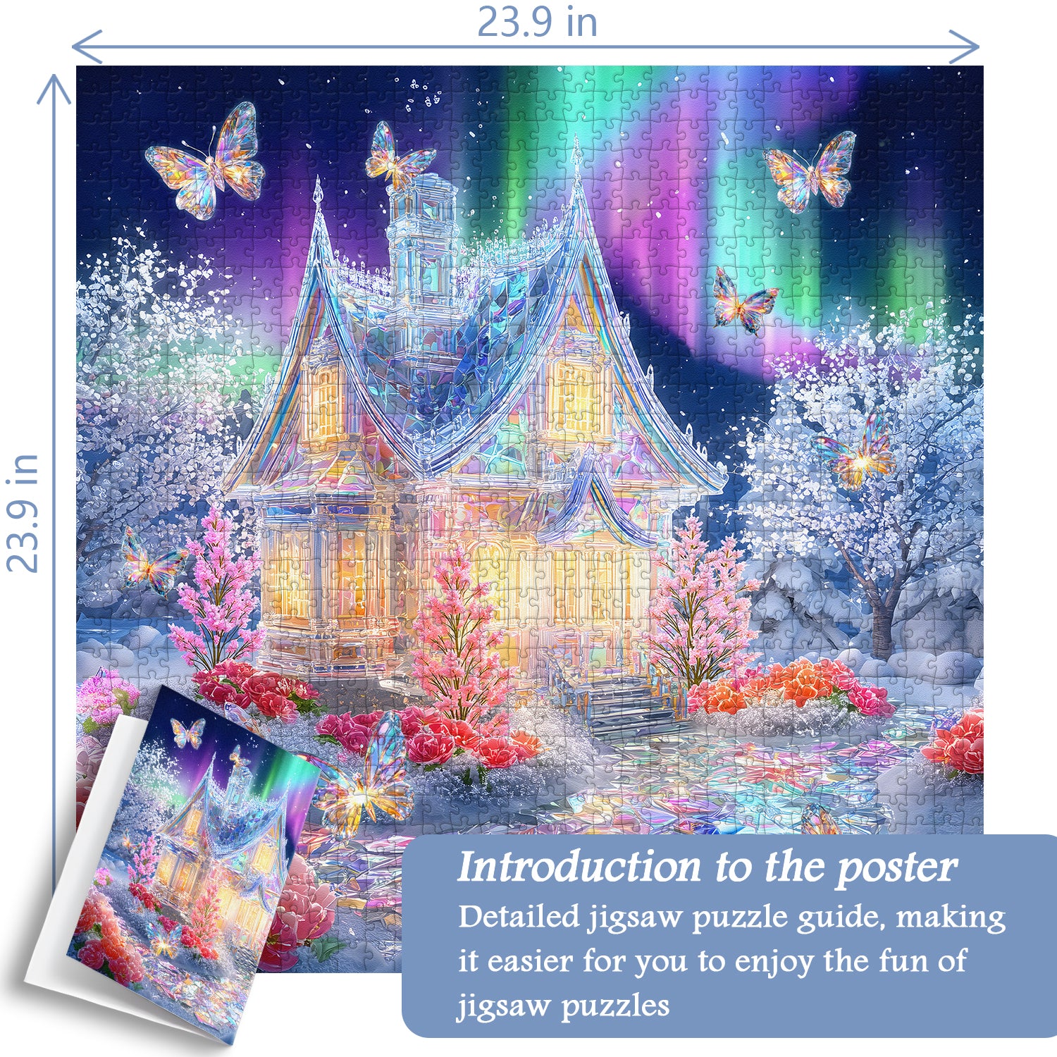 Crystal Cottage Jigsaw Puzzle 1000 Pieces