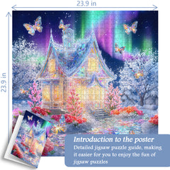Crystal Cottage Jigsaw Puzzle 1000 Pieces