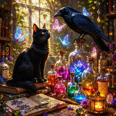 Magical Forest Study Jigsaw Puzzle 1000 Pieces