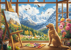 Colorful Painter's Paradise Jigsaw Puzzle 1000 Pieces
