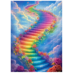 Regenbogenstufen-Puzzle 1000 Teile