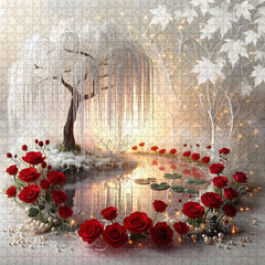 Silent Light Garden Puzzle 1000 Teile