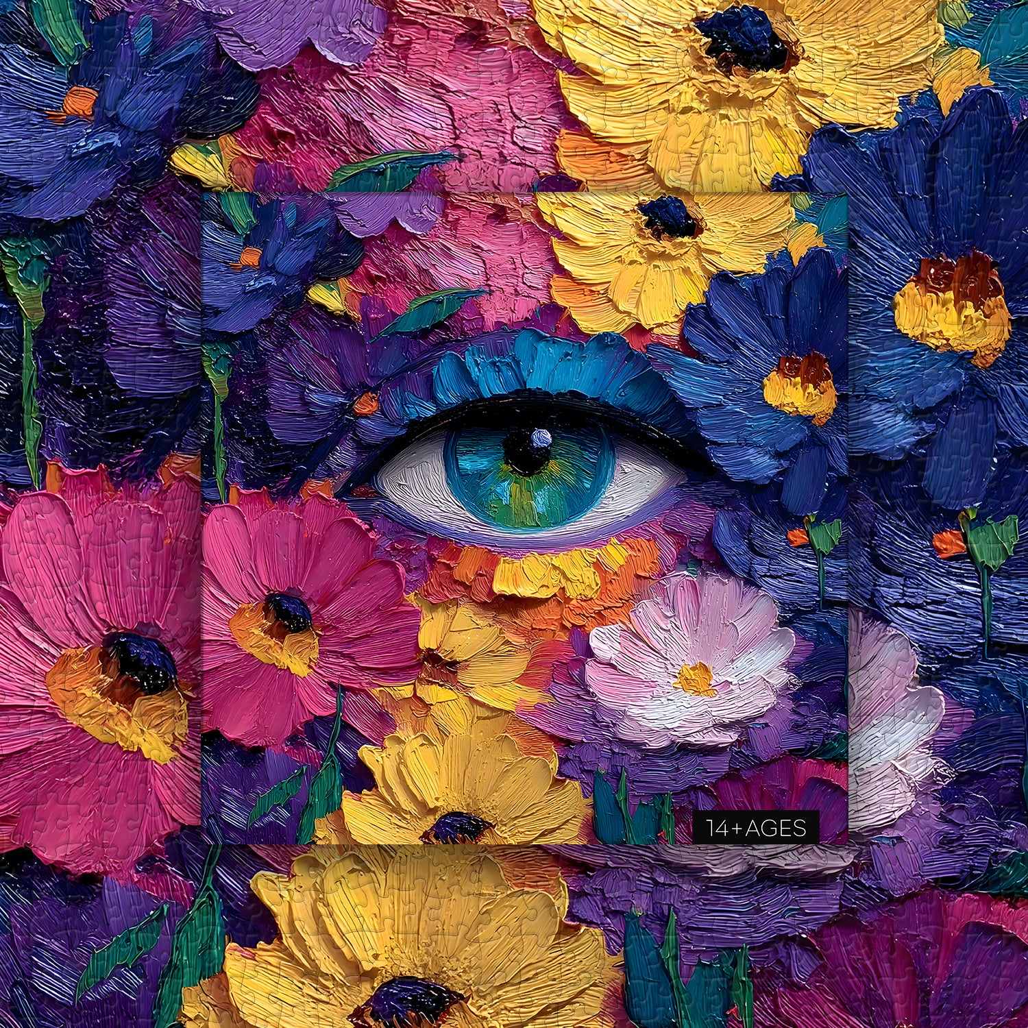 Blumenaugen-Puzzle 1000 Teile