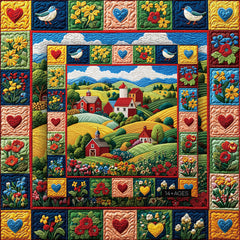 Quilted Homestead Puzzle 1000 Teile