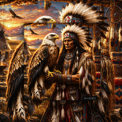 Tribal Spirit Eagle Puzzle 1000 Teile