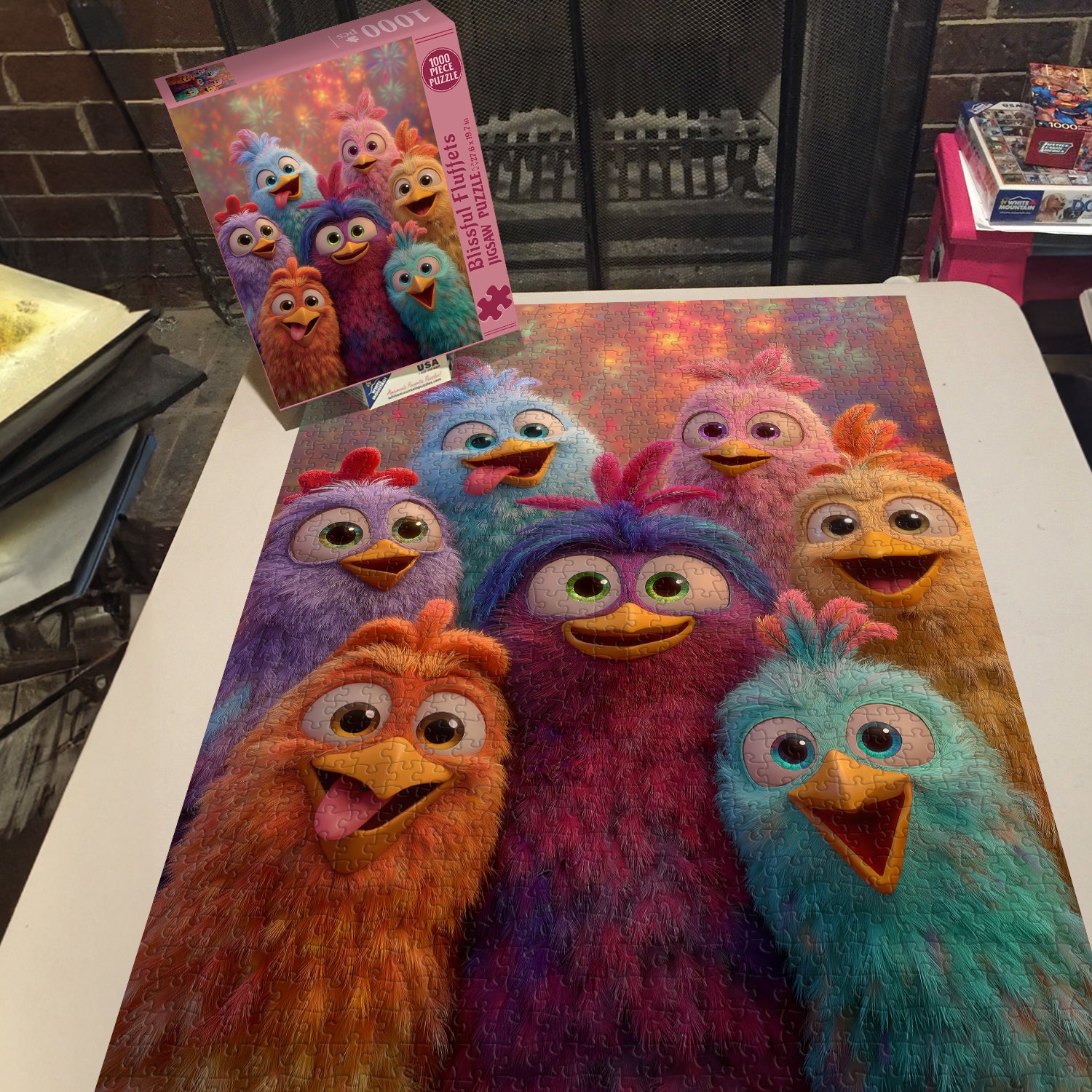 Blissful Fluffets Puzzle 1000 Teile