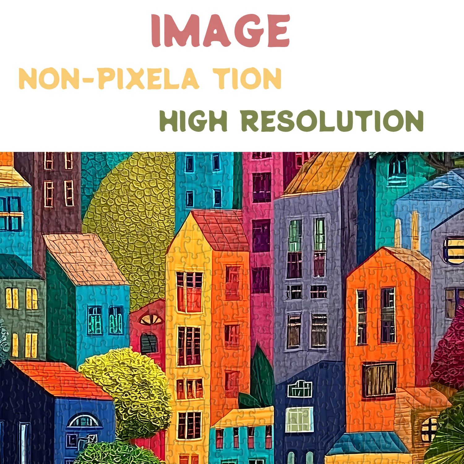 Mountain Palette Jigsaw Puzzle 1000 Pieces