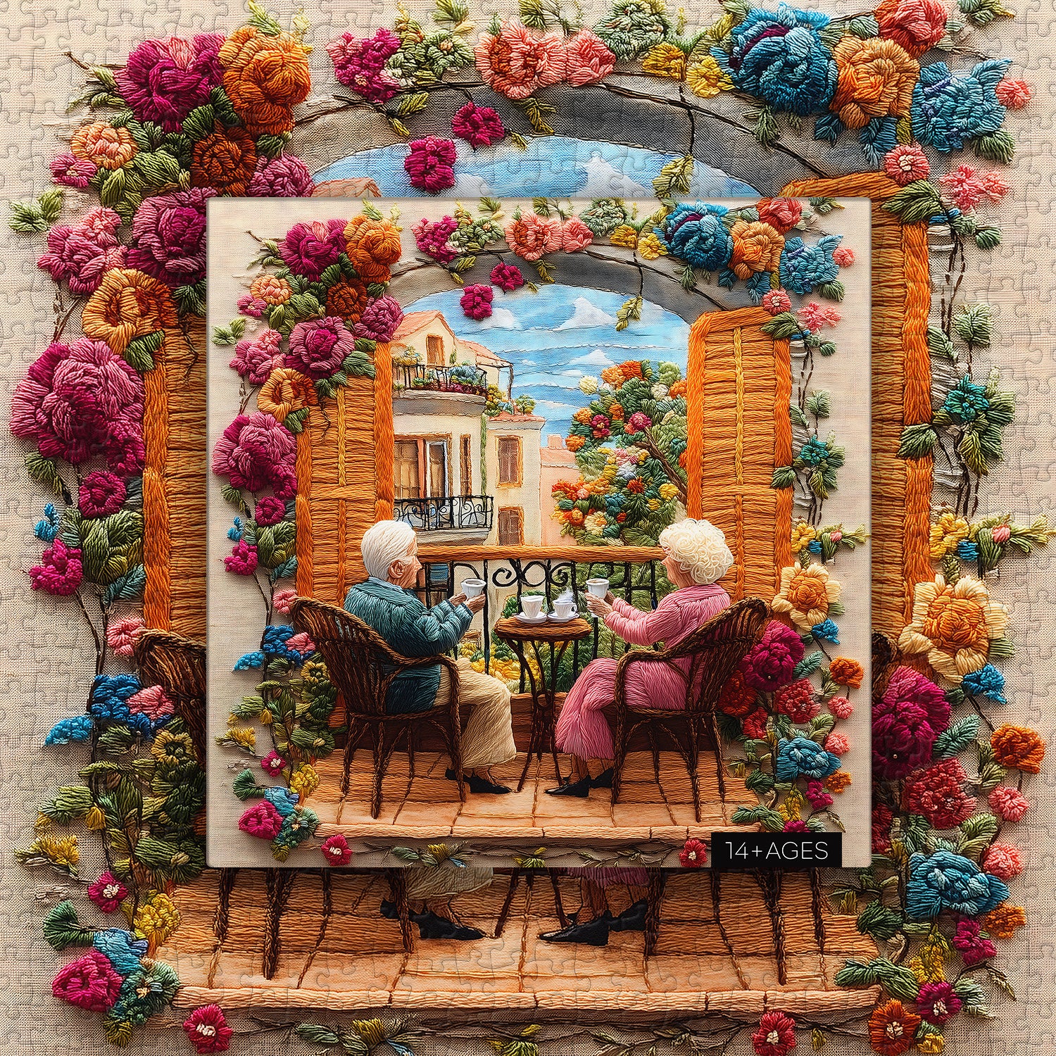 Cozy Afternoon Tea Jigsaw Puzzle 1000 Pieces