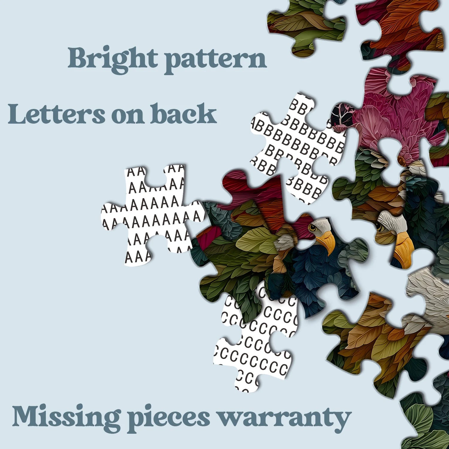 Blattadler-Puzzle 1000 Teile