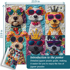 Glamour Dogs Show Jigsaw Puzzle 1000 Pieces