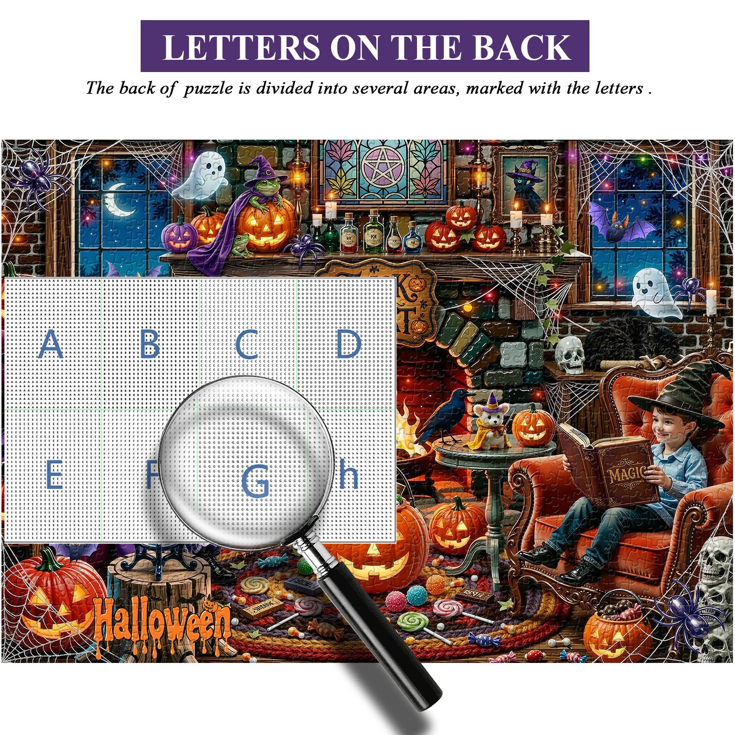 Halloween Hearth Jigsaw Puzzle 1000 Pieces
