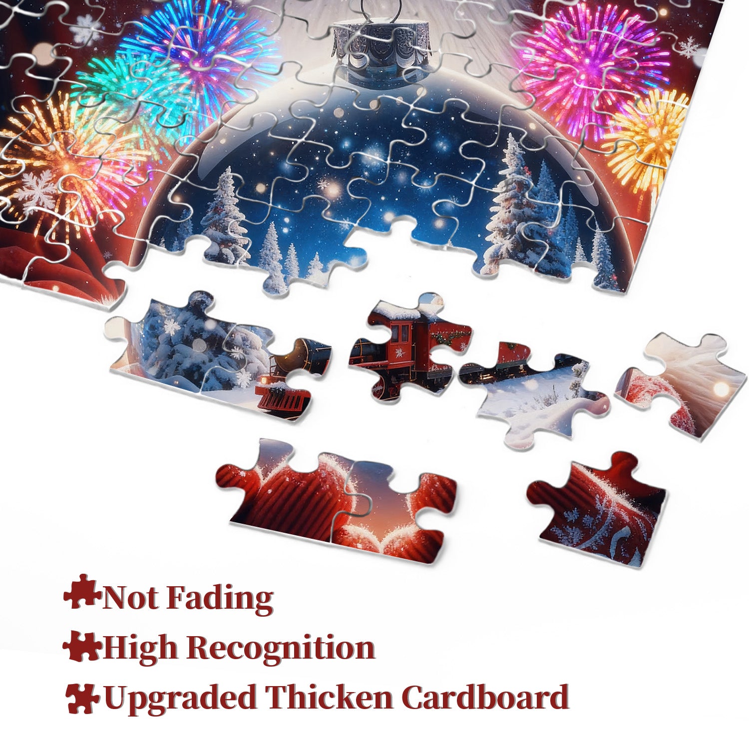 Zug-Kristallkugel-Puzzle, 1000 Teile