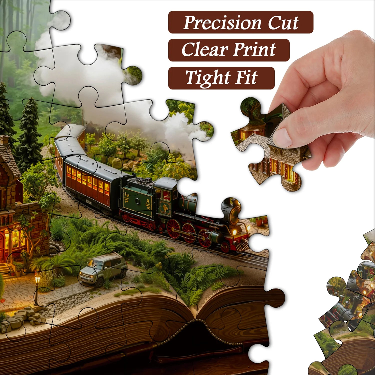 Durch die Seiten Puzzle 1000 Teile