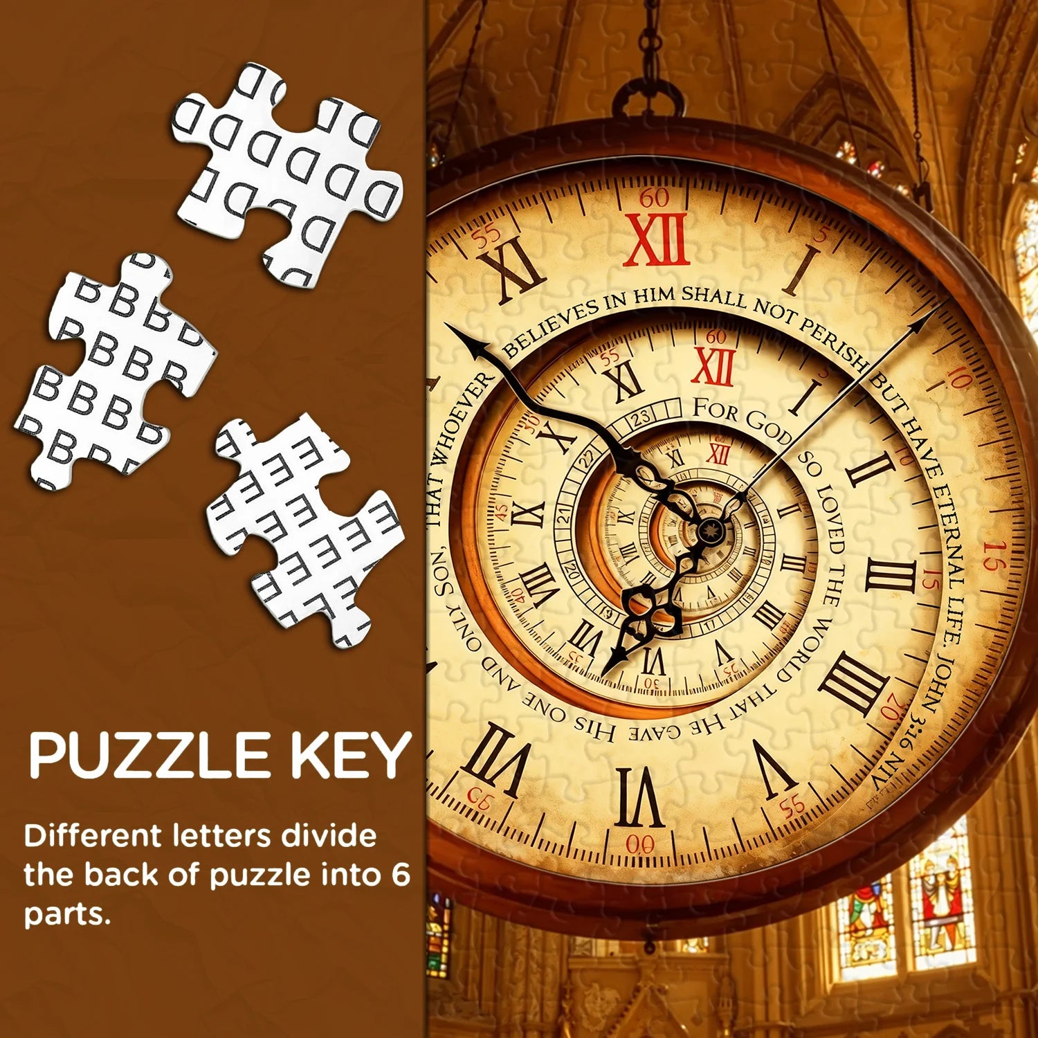 Cathedral of Time & Light Jigsaw Puzzle 1000 Pieces