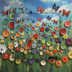 Button Bloom Jigsaw Puzzle 1000 Pieces
