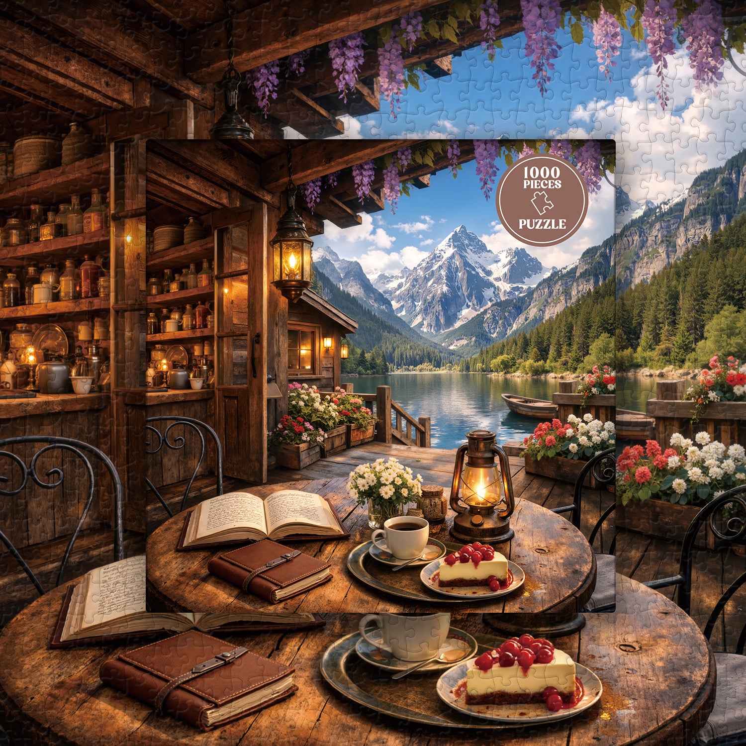 Lakeside Retreat Jigsaw Puzzle 1000 Pieces